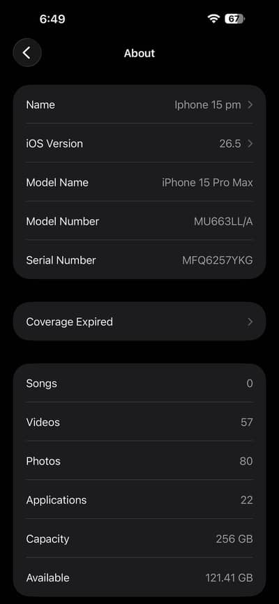 Apple iPhone 15 Pro Max Jv