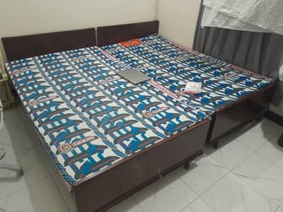 Single Bed Set Sheesham