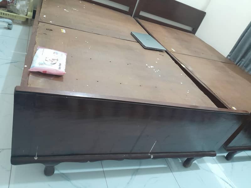 Single Bed Set Sheesham 3