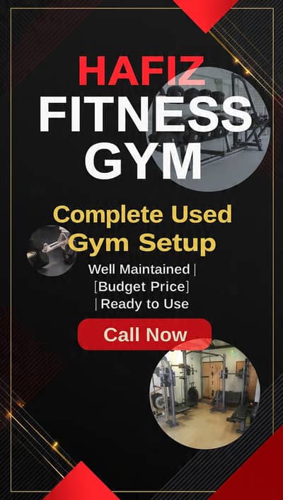 Urgent _full gym setup for sale G-15/4 _26 no chungi bus stop