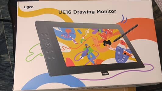 UGEE 15.4 inch Drawing Tablet with Screen143% sRGB UE16 Computer Grap