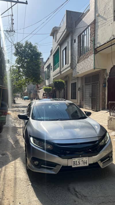Honda civic full option 2016 registered 2017