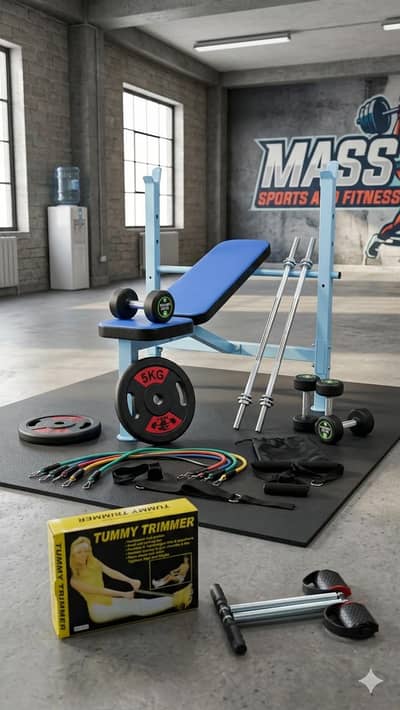 Dumbbell / Weight plates / Dumbbell rod