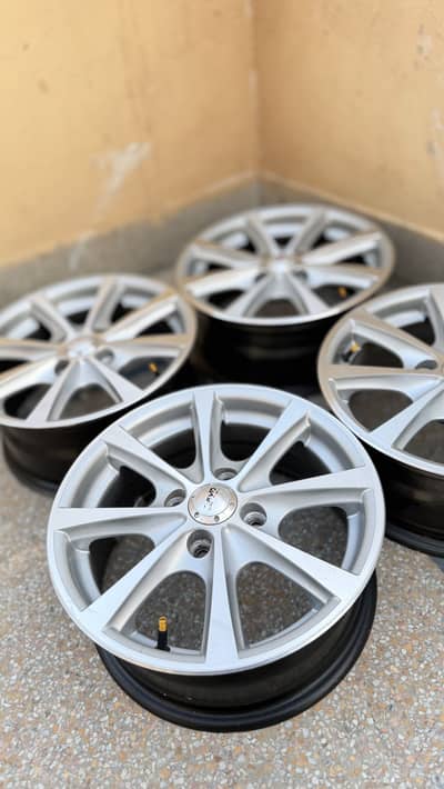 14 inch ONLY RIMS 100pcd 4nut