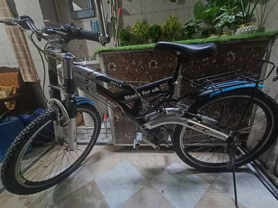 Chicago Dual-Suspension Mountain Bike – Good Running Condition