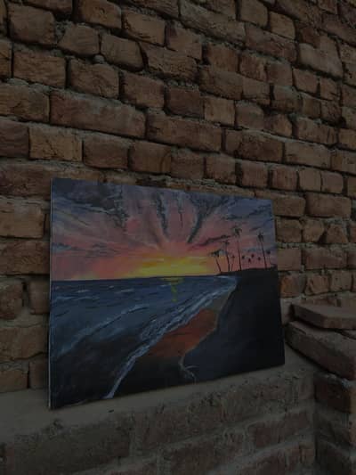 Landscape sunset