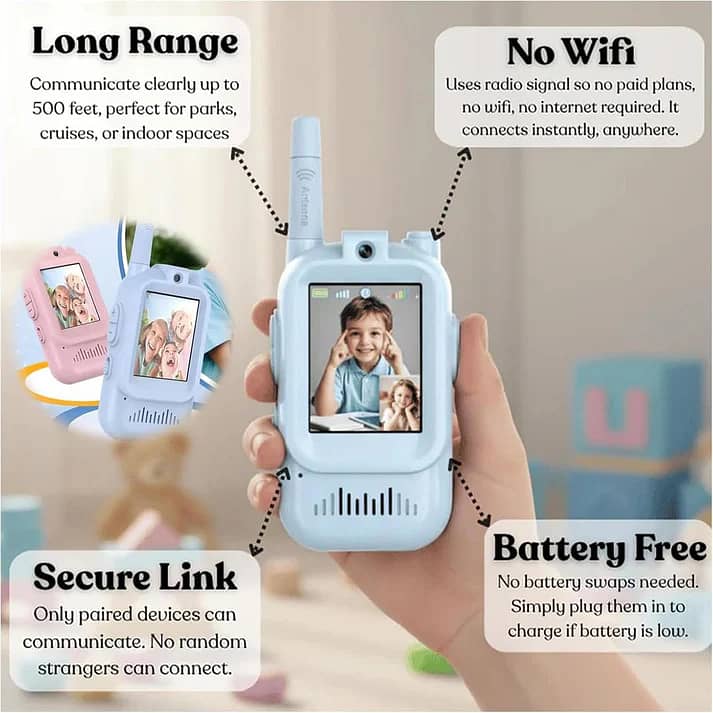 Rechargeable Automatic Bubble Blasters with Refill Solution Bottles 3