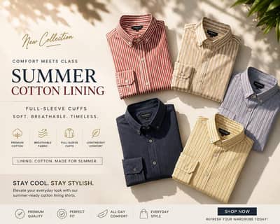 Men Premium Lining Shirts