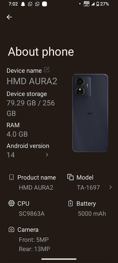 HMD Aura 2