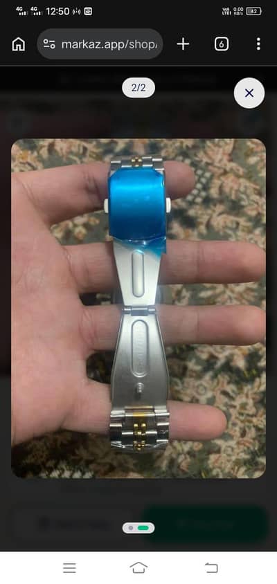 stainless steel watch for mens