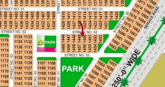 1 Kanal Plot Beside Mosque And Park