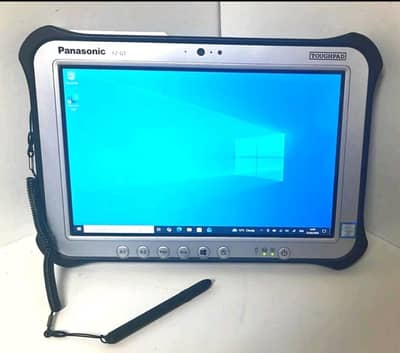 RARE RUGGED PANASONIC TOUGHPAD FZ-G1 MK5 - Ci5 7th Gen 8GB/256GB SSD -
