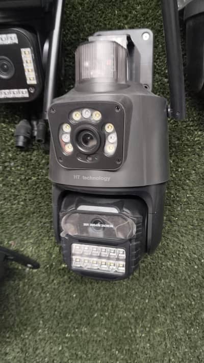 WiFi camera dual lense visual angle cloud