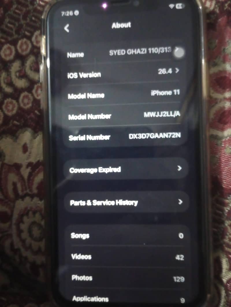 Apple iPhone 11 8