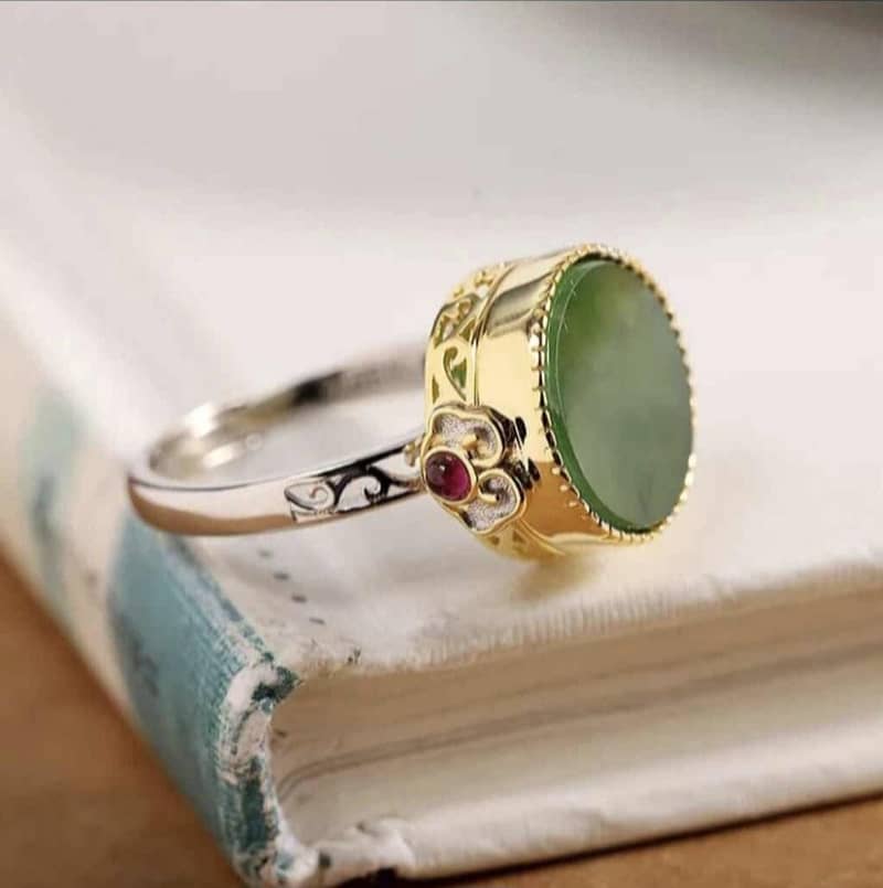 Hetian Jasper Ring 4
