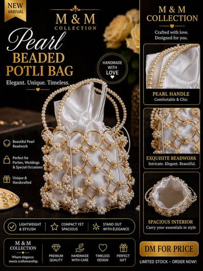 Beeds Hand made hand bags