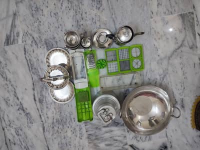 kitchen used ki different items