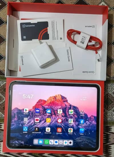 One Plus pad 11.61 inches WiFi Tablet (Model:OPD2203)8/128