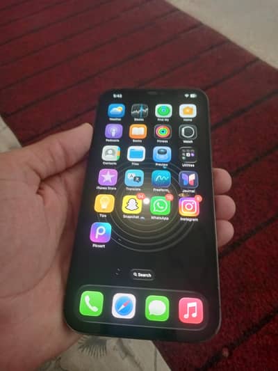 i phone 12 pro max 256 gb sirf back breck hai all ok hai