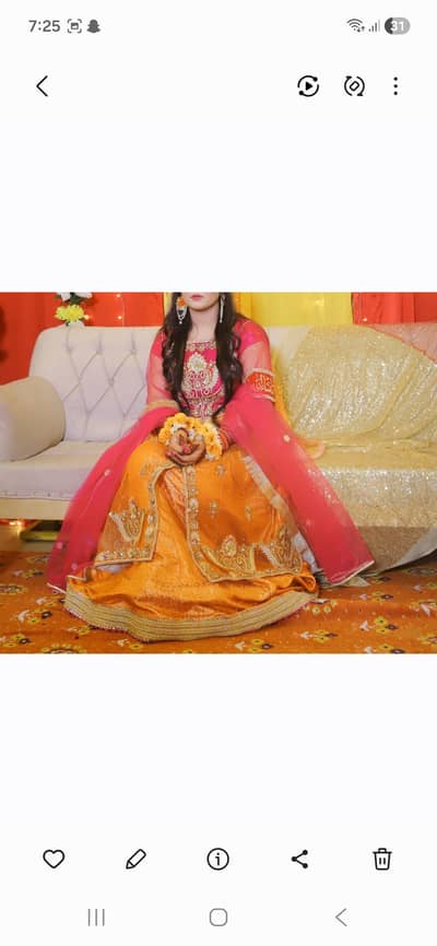 Mehndi Dress