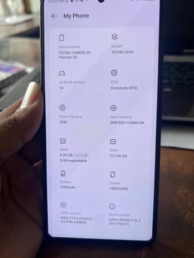 Tecno CAMON 20 Premier 5g