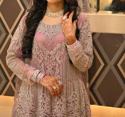 EMBROIDERY DRESS | BRIDAL DRESS | VALIMA HEAVY WORK DRESS