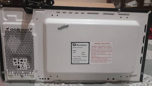 dawlance microwave oven