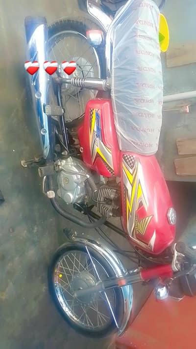 Honda cg 125 model 2002 kickstart