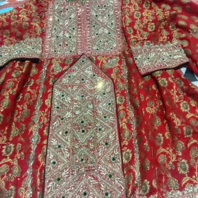 bridal balochi dress