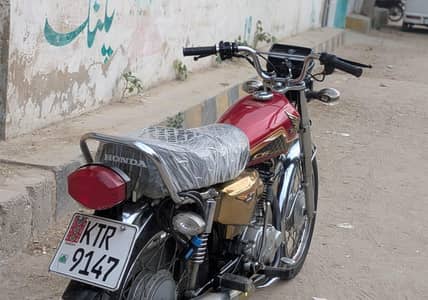 Honda CG 125 Gold Edition Model 2024