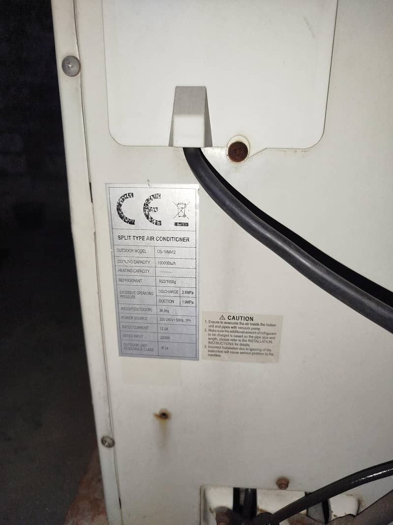 Orient split AC 1.5 ton 1