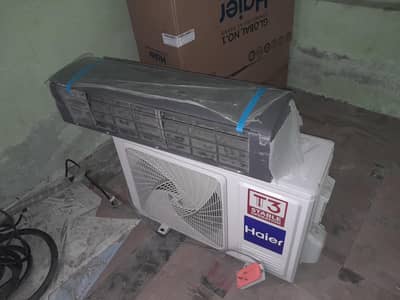 haier 1 ton AC T3pro  gray