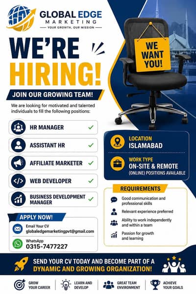 online and office base job available