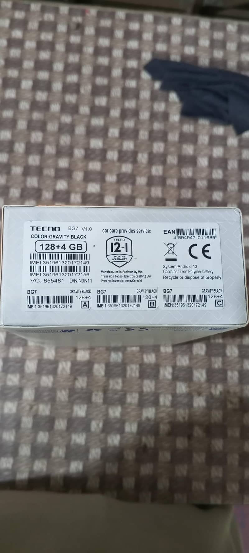 Tecno Spark 20C 5