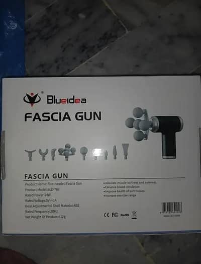 Fascia massager gun 9 in 1