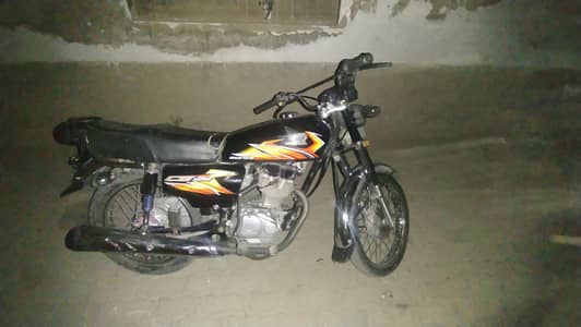 Honda 125 2021 black genuine