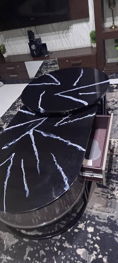 center table high gloss