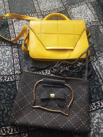 2 used good condition woman bag
