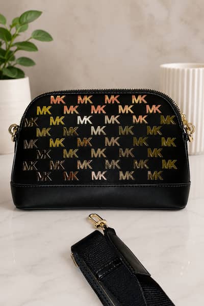  Premium Black MK Style Crossbody Bag | Elegant & Trendy Women's Hand