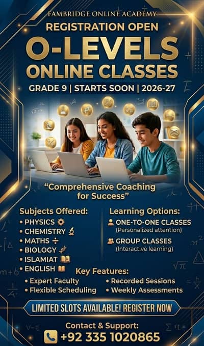 Fambridge online academy