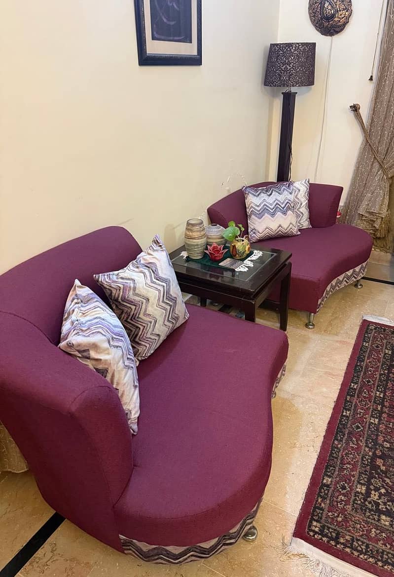 Sofas with cushions 1