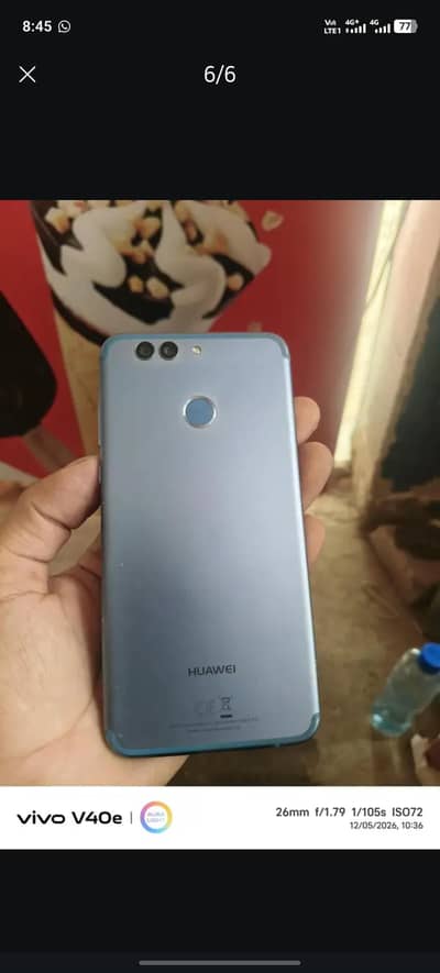 Huawei Nova 2 plus 4 64  1 sim pta