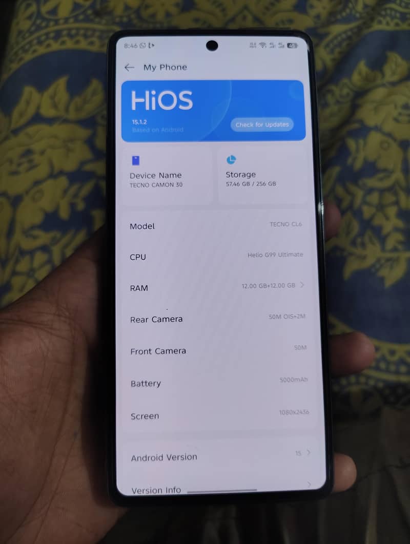 Tecno camon 30 0