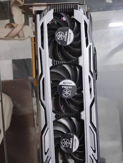 INNO3D ICHILL GTX 1060 6gb tripplepfan graphics card clean condition