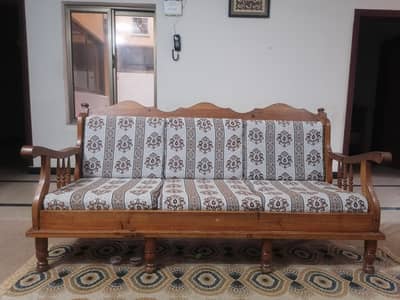 5 seater sofa solid wood