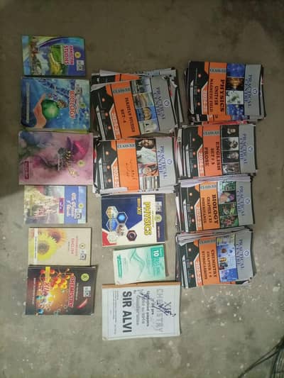 12th class Sindh board complete course (books, practical center notes)