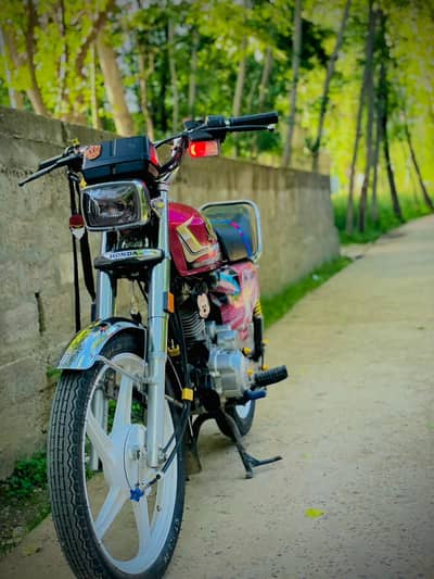 Modified honda 125