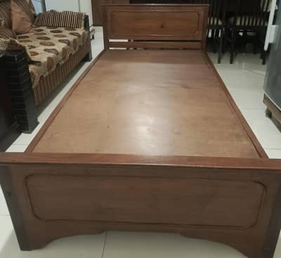Shesham wood Single Bed
