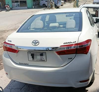 Toyota Corolla XLI 2016
