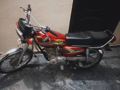 Honda CG 125 2019 Model Rawalpindi Number Double saman